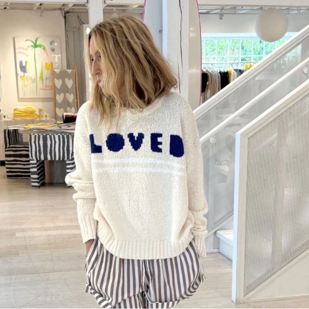NWTS KERRI ROSENTHAL BOYFRIEND SWEATER (XL) - Picture 6 of 12